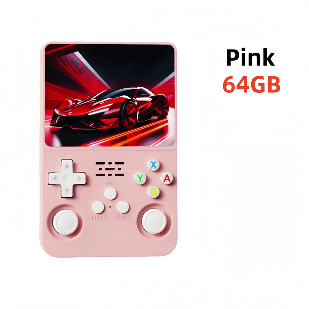Retro R36S Handheld Video Game Console 3.5 Inch IPS Screen 128GB Preloaded Games Portable Pocket Player Linux System