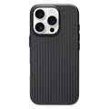 Luxury Stripes Metallic Paint Armor Case For iPhone 17 Air 16 15 14 13 Pro Max Shockproof Camera Protective Slim Matte PC Funda