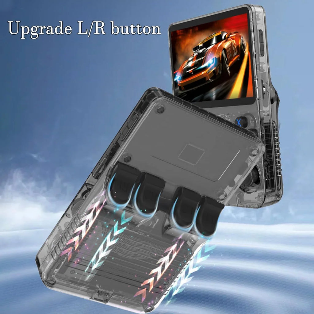 Retro R36S Handheld Video Game Console 3.5 Inch IPS Screen 128GB Preloaded Games Portable Pocket Player Linux System